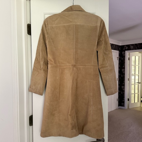 Andrew Marc Tan Suede Jacket Size Large - Picture 3 of 12